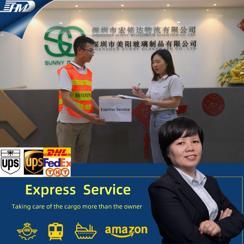 Agente de transporte da China para a Malásia, despachante expresso de frete aéreo da China para a Amazon