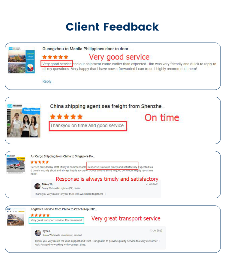 sunny worldwide logistics