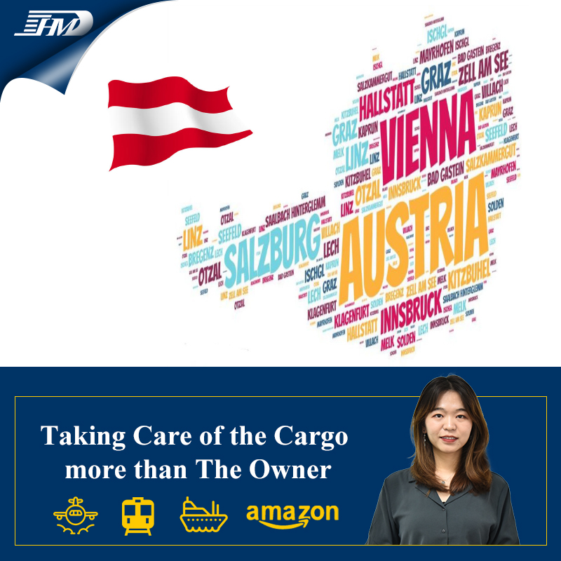 中国からオーストリアへの海上輸送フォワーダーLCL FCL貨物輸送