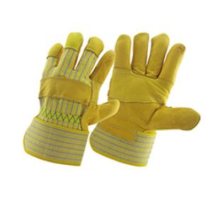Китай Заводские перчатки кожаных перчаток кожи коров, производитель перчаток безопасности, строительные перчатки поставщик