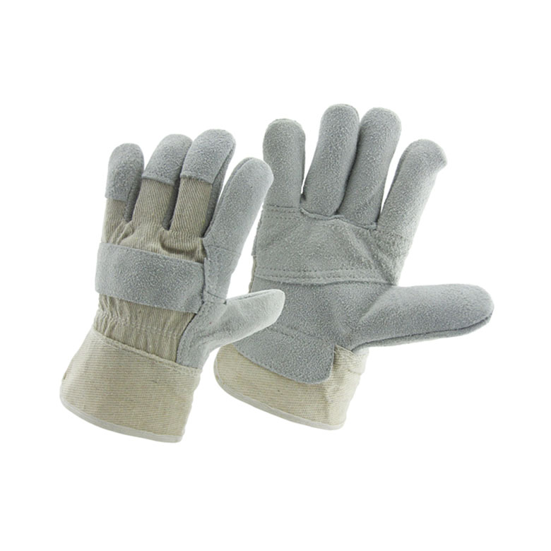 Китай Полу кожаный работник перчатки фабрики, натуральная кожа поставщик рабочей перчатки, рабочая перчатка производитель