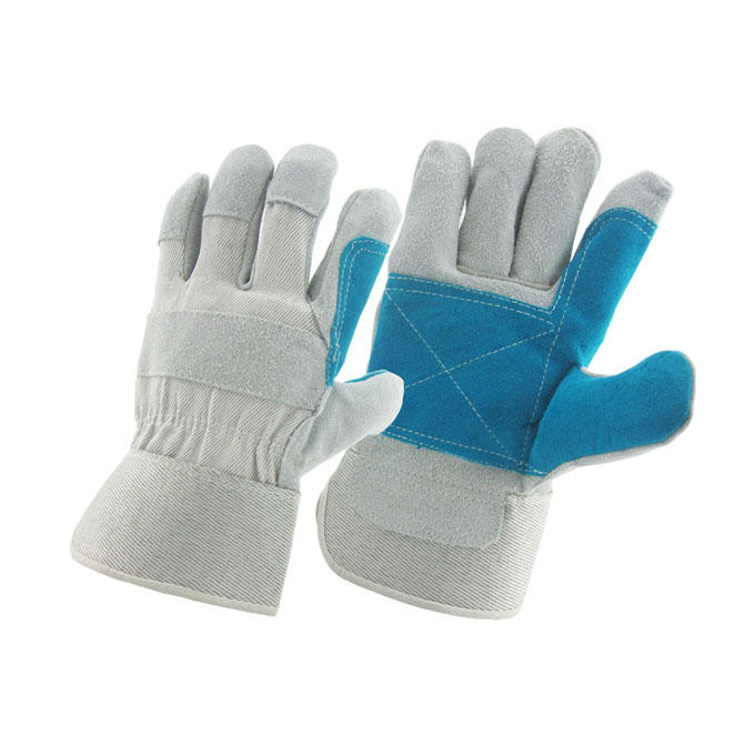 Китай Перчатка перчатки ладони для подкрепления коров с разделением кожи