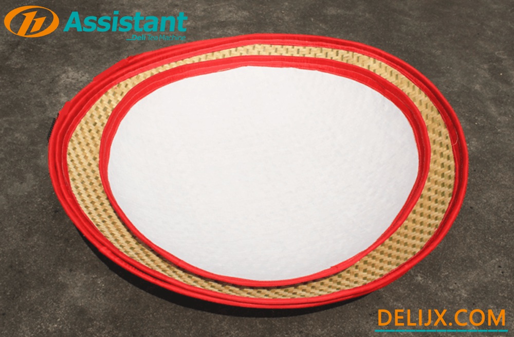 Cina Alat Teh Keranjang Teh Bambu Ultra Lembut Dengan Penutup Kain DL-6CRH-120B pabrikan