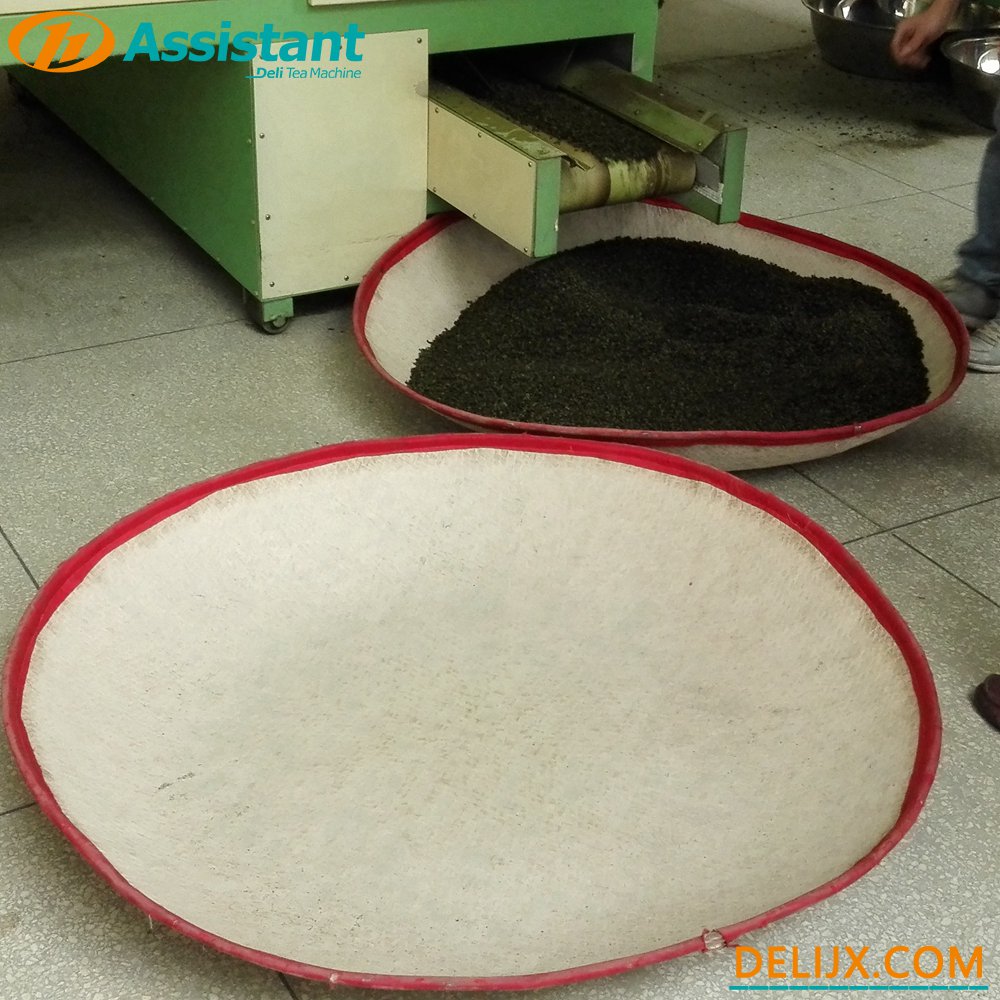 Cina Alat Teh Keranjang Teh Bambu Ultra Lembut Dengan Penutup Kain DL-6CRH-120B pabrikan