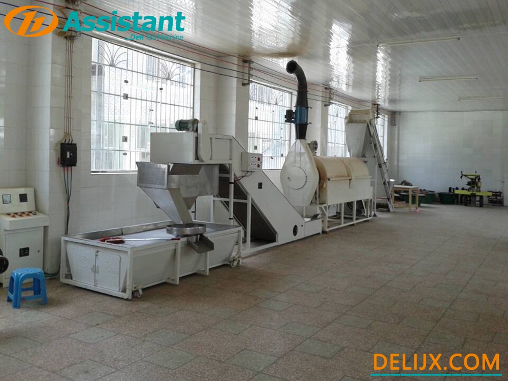 Electric Heating Continuous Tea Fixing Machine Fix Tea Machine