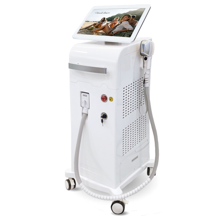 755808 1064 المهنية إزالة الشعر بالليزر ديود 808nm آلة إزالة الشعر بالليزر ديود