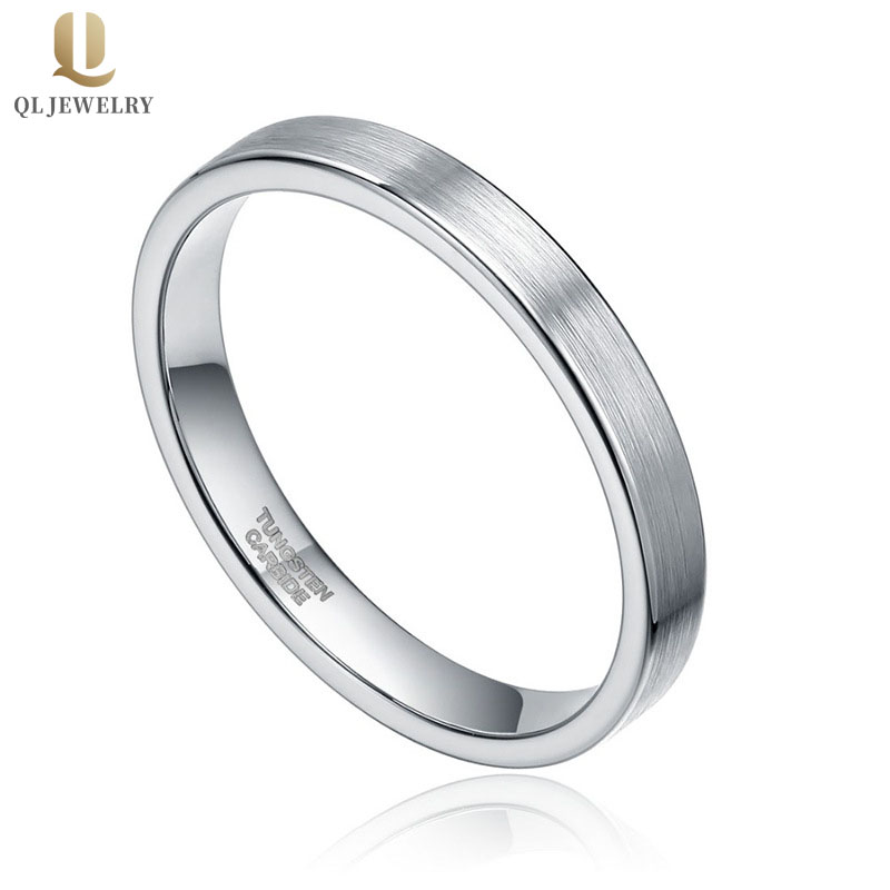 2mm Comfort Fit Satin gebürstet Wuchsten Hochzeitsband China Lieferant