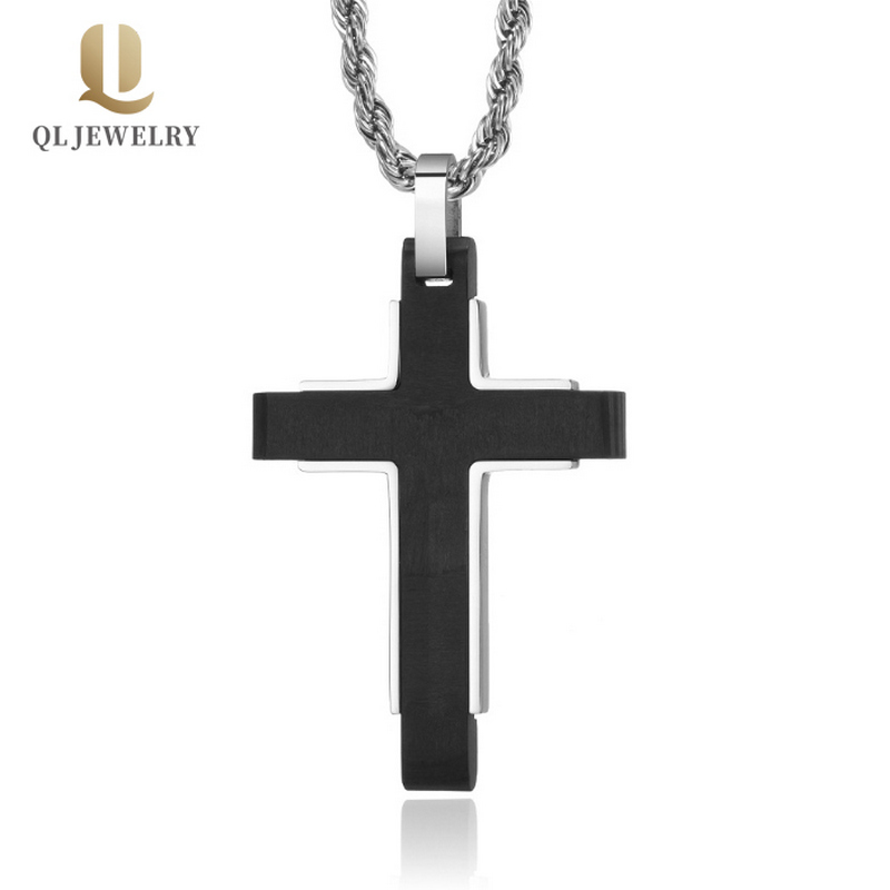 Professionelle Fabrikversorgung Schwarzer Kohlefaserkreuzanhänger