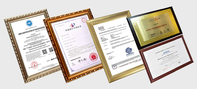 Luxury 8oz gradient color glass candle holder Luxury 8oz gradient color glass candle holder