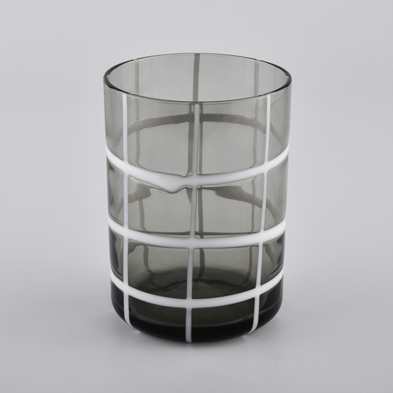 gray colored glass candle holders gray colored glass candle holders