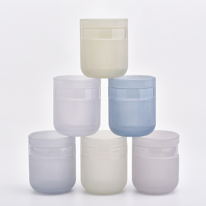 glass candle jars