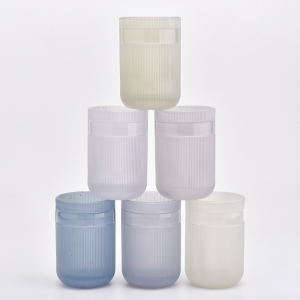 250ml grain glass candle holders