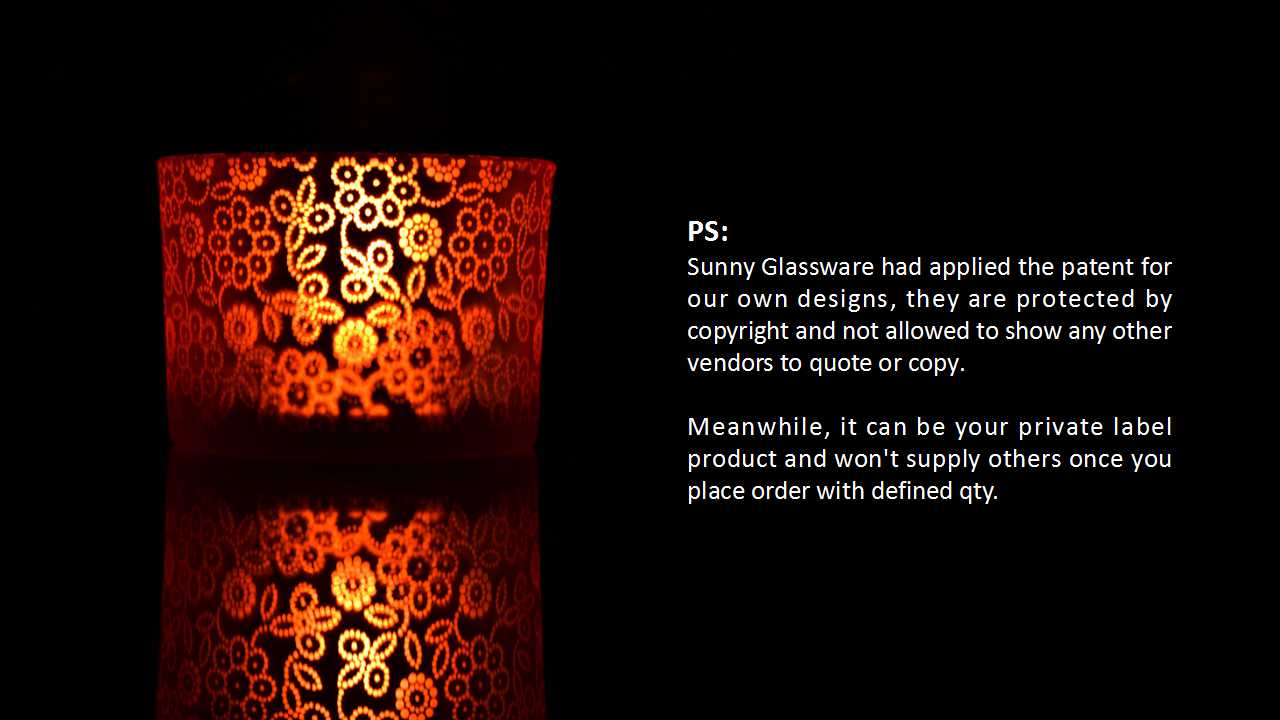 3 Wicks Candle container Glass For Home Decoration Scented Candles