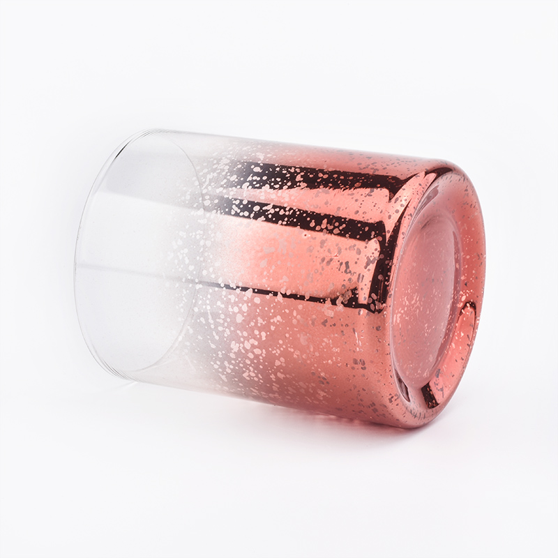 Beautiful Mercury 10oz Glass Candle Jar