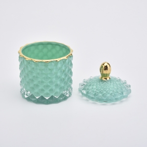 110ml Luxury Green Candle Jar Glass With Lids - COPY - ki0o0n