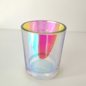 próca coinnle gloine iridescent cumas céir 12oz
