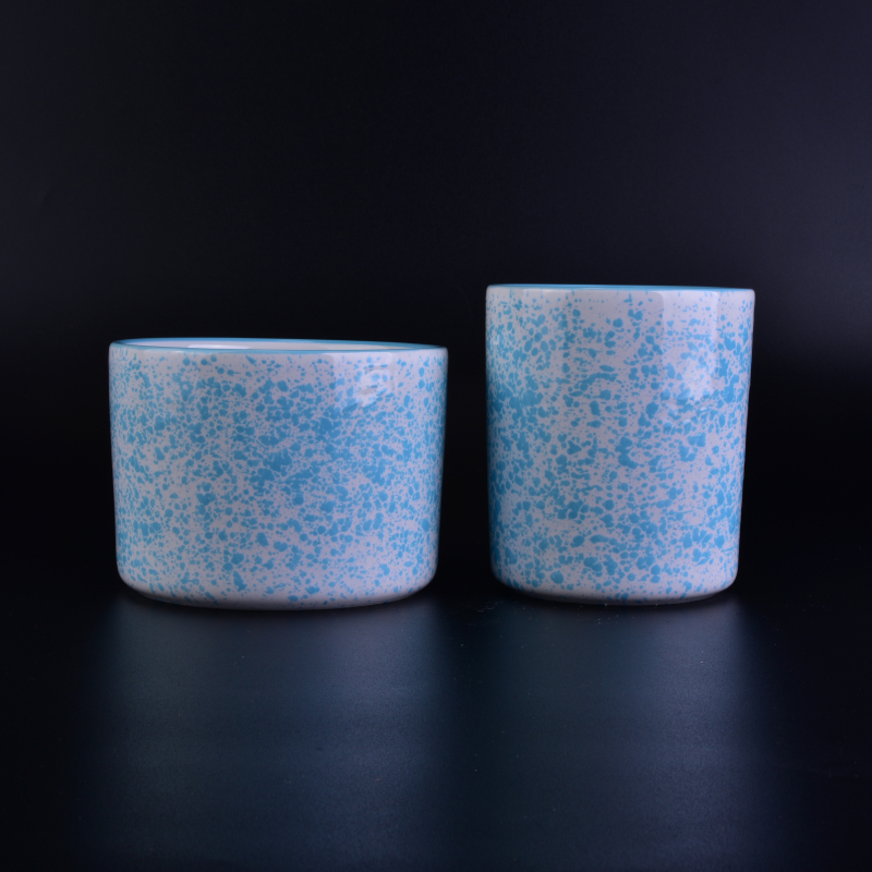 Hand made transmutation glazing ceramic candle holder Hand made transmutation glazing ceramic candle holder