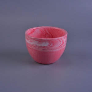 Marbling Ceramic Candle Holders