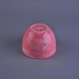 Marbling Ceramic Candle Holders