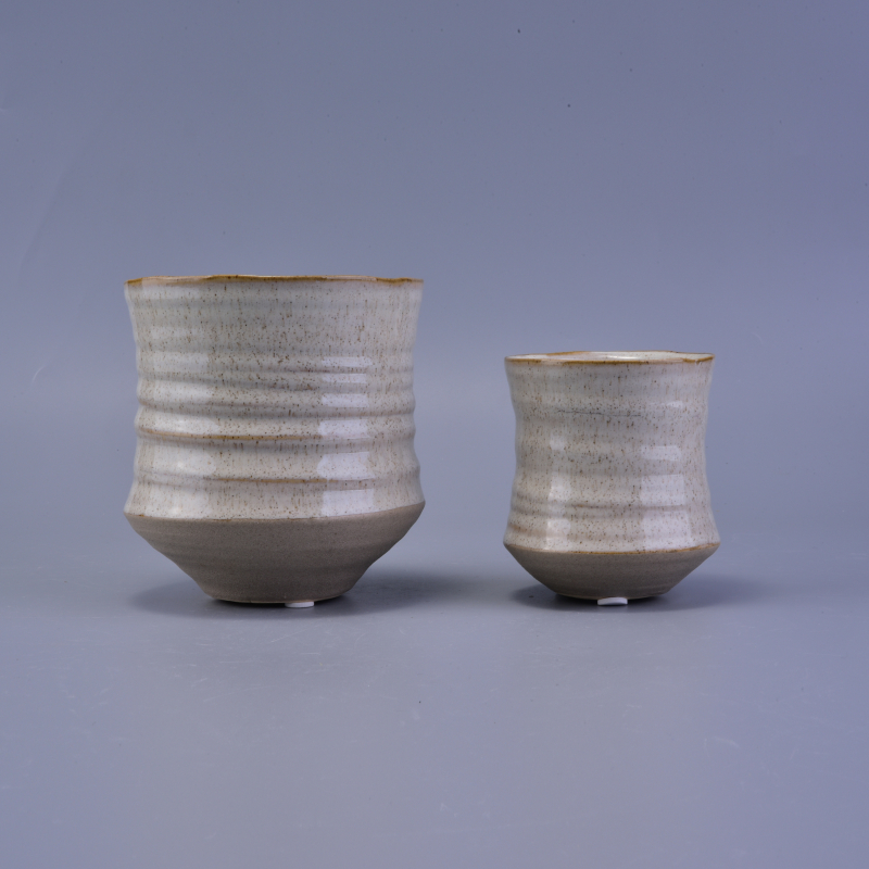 2017 New arrival 20OZ 16OZ 12OZ ceramic candle vessels
