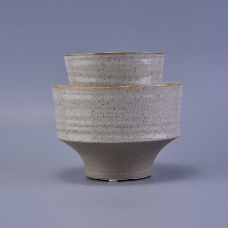 2017 New arrival 20OZ 16OZ 12OZ ceramic candle vessels