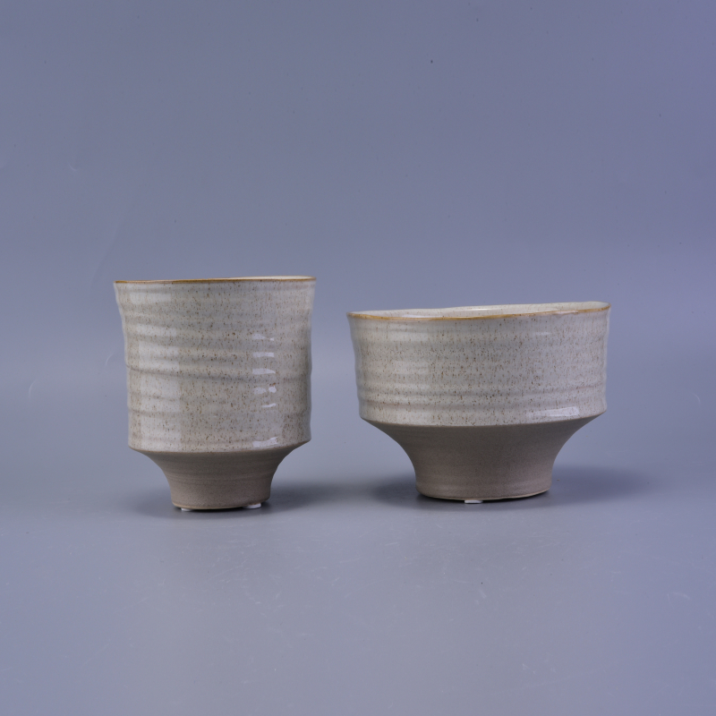 800ml ceramic candle jar with thin base 800ml ceramic candle jar with thin base