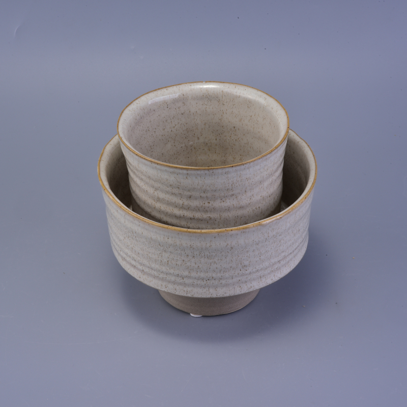 800ml ceramic candle jar with thin base 800ml ceramic candle jar with thin base