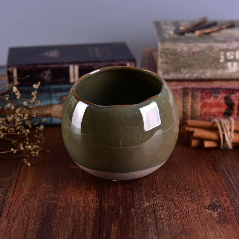 large round ceramic candle jar large round ceramic candle jar