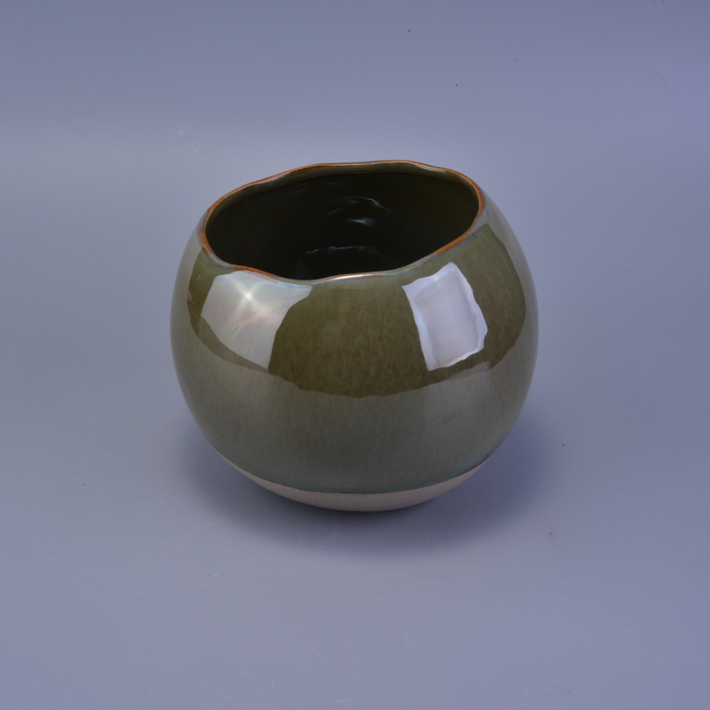 large round ceramic candle jar large round ceramic candle jar