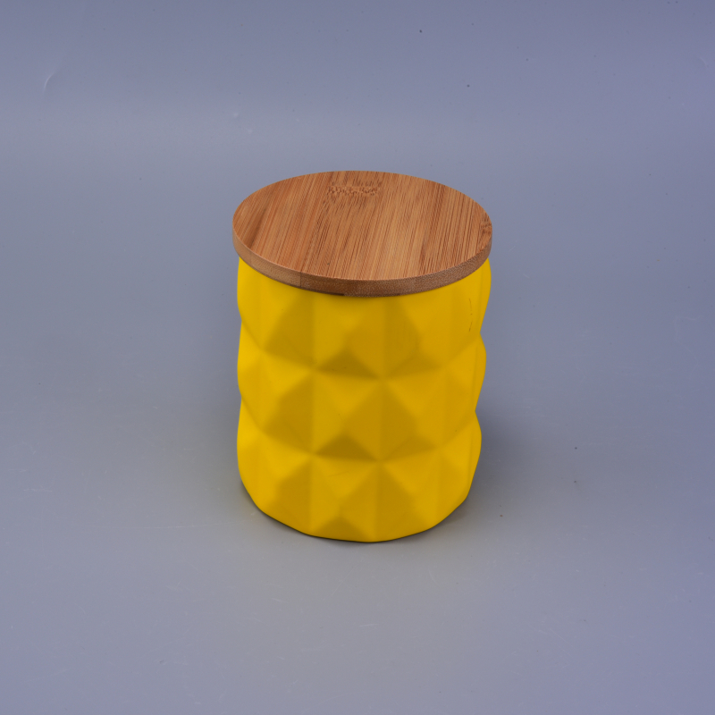 Half transmutation special home decoration ceramic candle jars