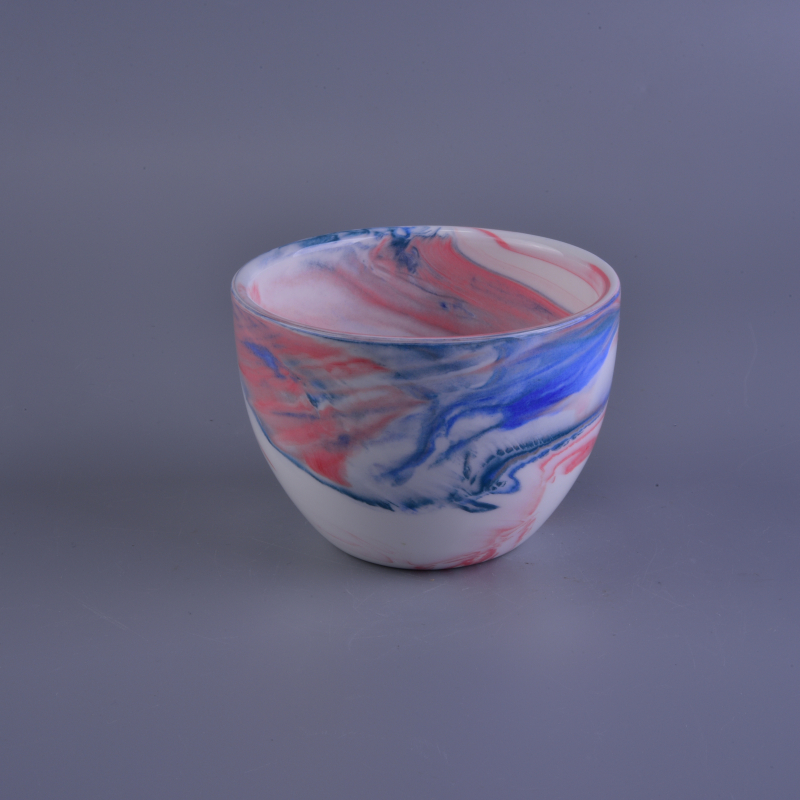 New ceramic candle jars candle holders