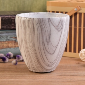 Popular transfer printing concrete candle holder for decor