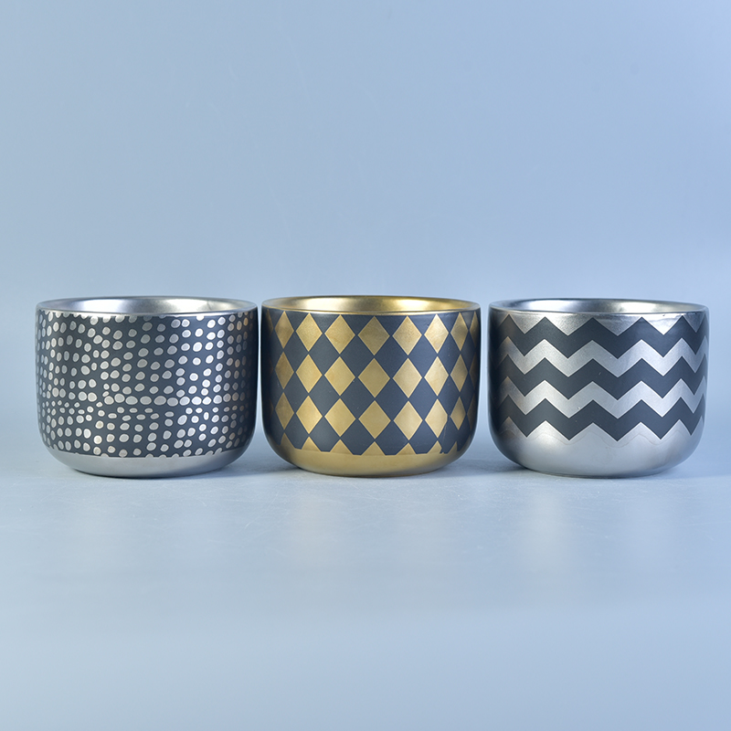 ceramic candle jars