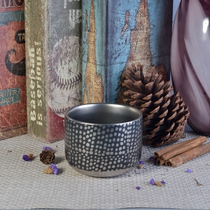 new deco electroplating ceramic candle holders