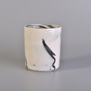 palamuti sa bahay 10 ans itim na ceramic candle jar