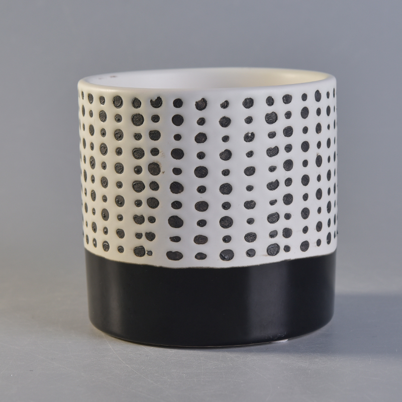 Custom ceramic candle holders for home wedding decoration