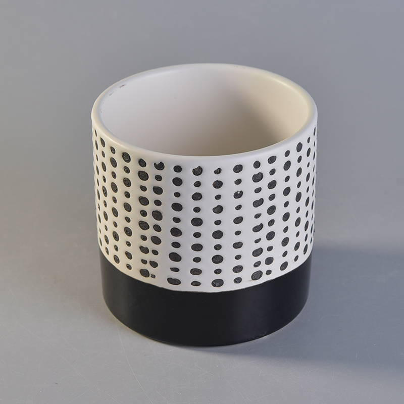 Custom ceramic candle holders for home wedding decoration