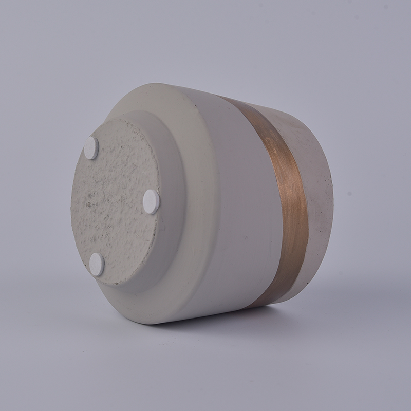 New arrival customized concrete candle holders