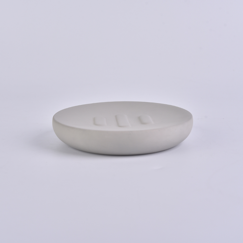 Wholesale bashroom plate cement soap containers