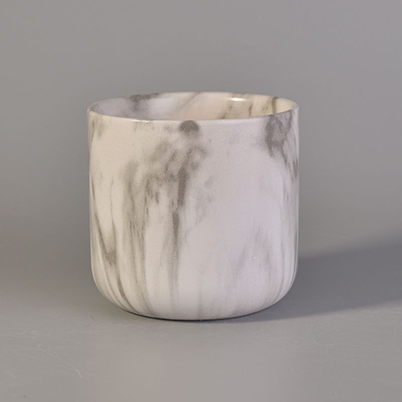 unique printing ceramic candle holder