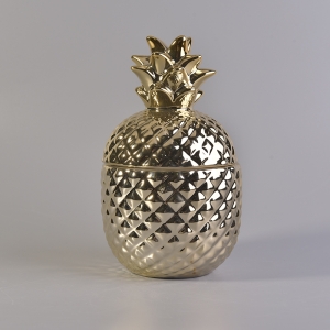 ceramic candle holder pineapple home decor