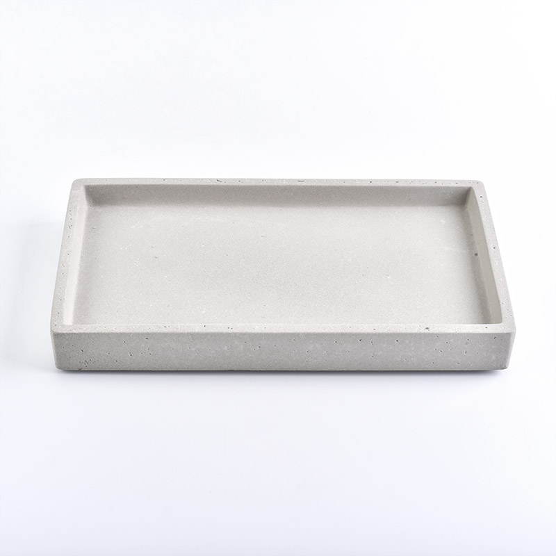 concrete towel tray holder