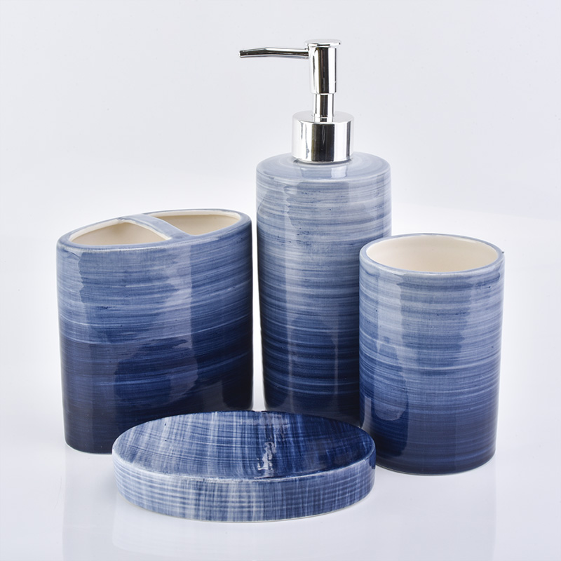 blue white gradient ceramic bathroom sets blue white gradient ceramic bathroom sets