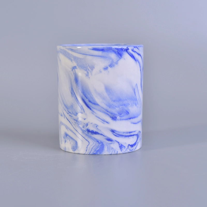 home decor tall marble ceramic candle jar home decor tall marble ceramic candle jar