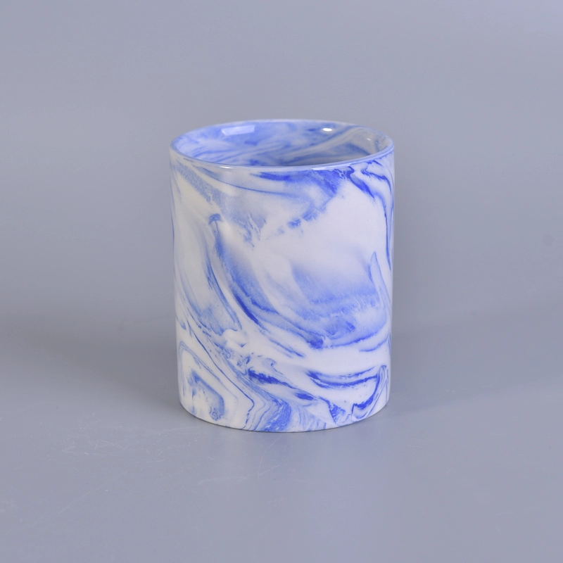 home decor tall marble ceramic candle jar home decor tall marble ceramic candle jar