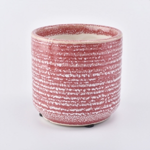transmutation glaze ceramic candle holders for luxury candles
