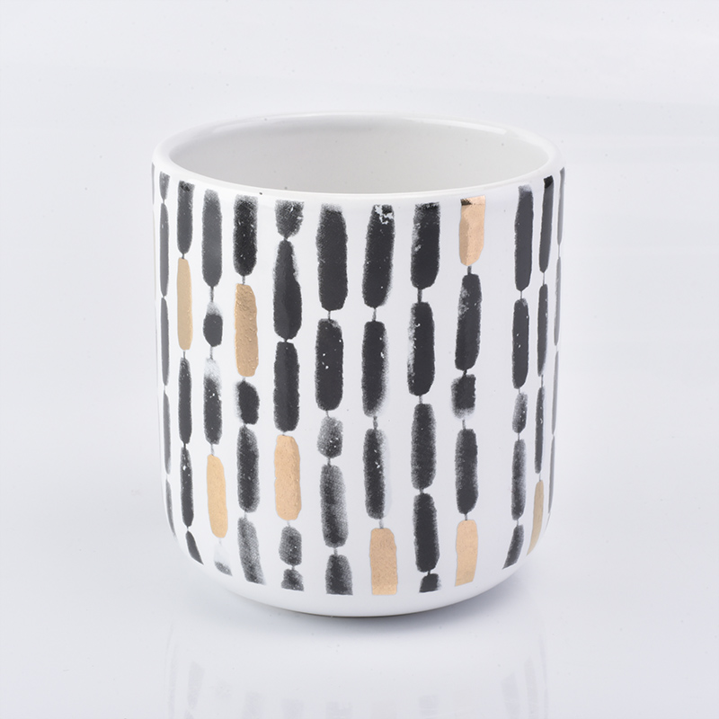 Luxury Decorative ceramic candle holder Luxury Decorative ceramic candle holder