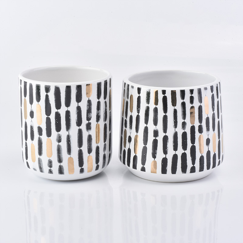 Luxury Decorative ceramic candle holder Luxury Decorative ceramic candle holder