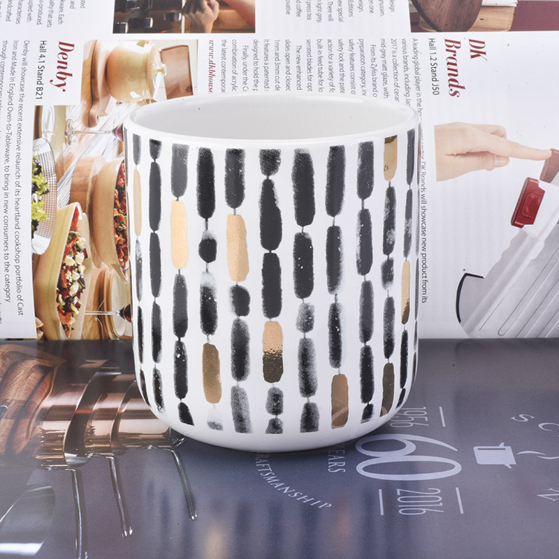 Luxury Decorative ceramic candle holder Luxury Decorative ceramic candle holder