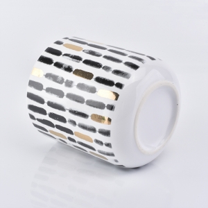 Luxury Pandekorasyon ceramic candle holder